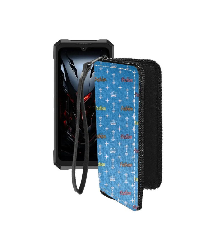 Чохол-гаманець з екошкіри для телефону Doogee Fire 6 Max