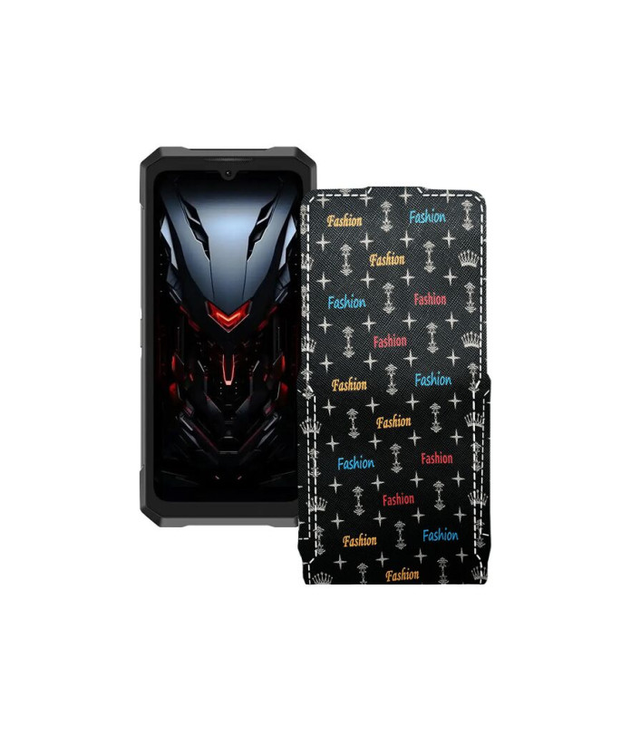 Чохол-флип з екошкіри для телефону Doogee Fire 6 Max