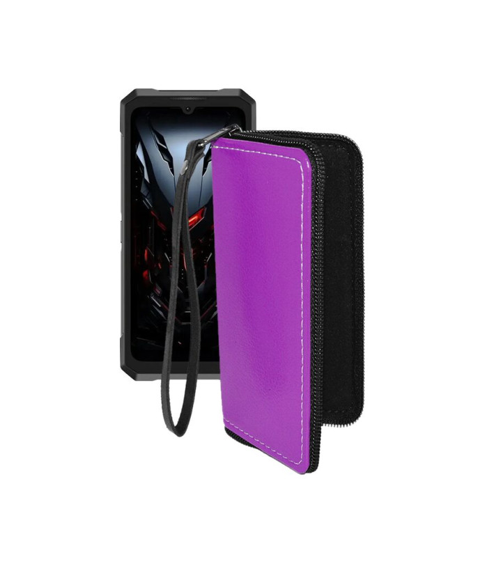 Чохол-гаманець з екошкіри для телефону Doogee Fire 6 Max