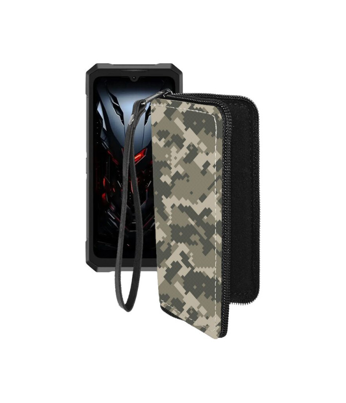 Чохол-гаманець з екошкіри для телефону Doogee Fire 6 Max