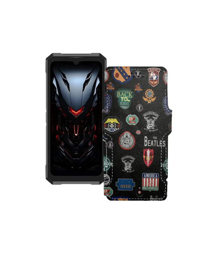 Чохол-книжка з екошкіри для телефону Doogee Fire 6 Max