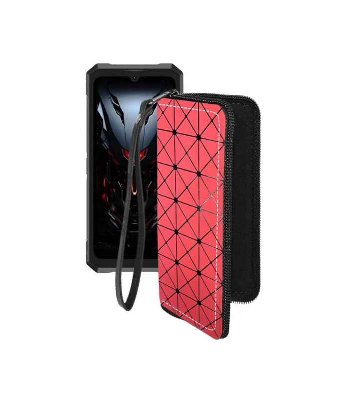 Чохол-гаманець з екошкіри для телефону Doogee Fire 6 Max