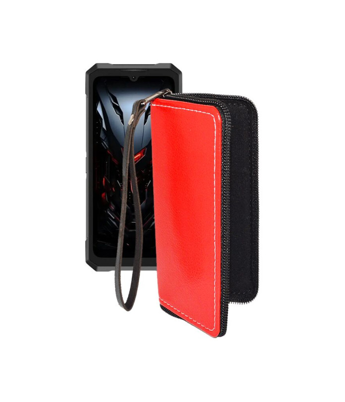 Чохол-гаманець з екошкіри для телефону Doogee Fire 6 Max