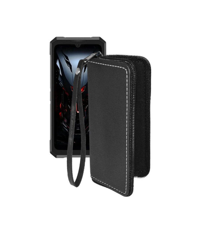 Чохол-гаманець з екошкіри для телефону Doogee Fire 6 Max