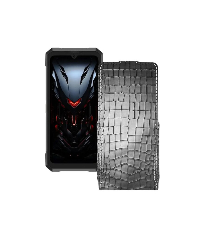 Чохол-флип з екошкіри для телефону Doogee Fire 6 Max
