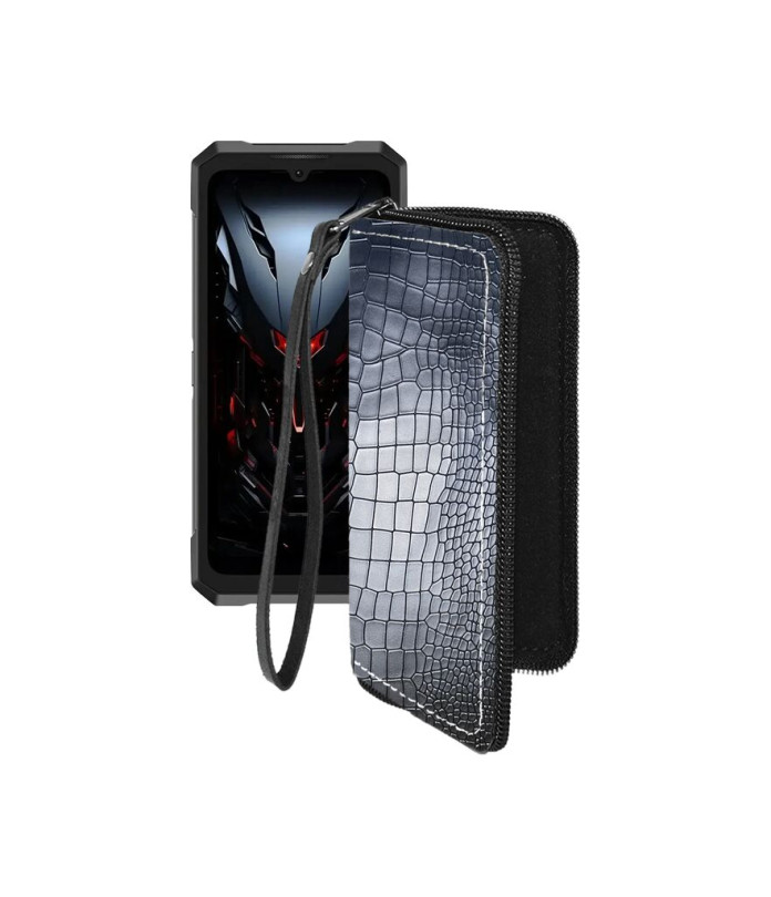 Чохол-гаманець з екошкіри для телефону Doogee Fire 6 Max
