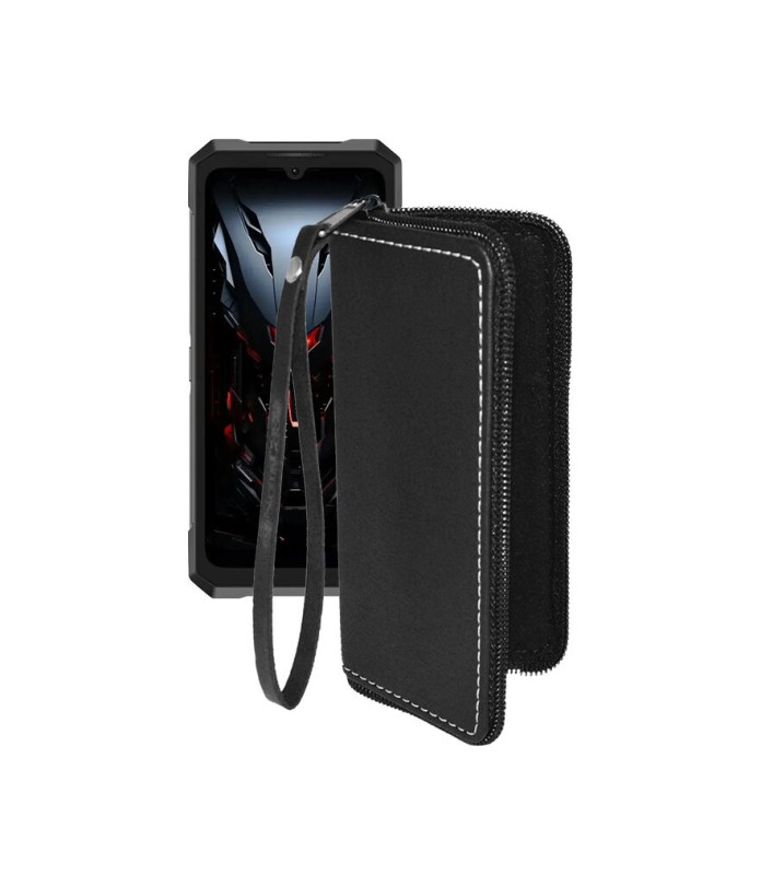 Чохол-гаманець з екошкіри для телефону Doogee Fire 6 Max