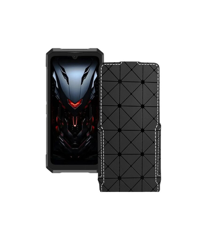 Чохол-флип з екошкіри для телефону Doogee Fire 6 Max