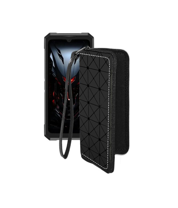 Чохол-гаманець з екошкіри для телефону Doogee Fire 6 Max