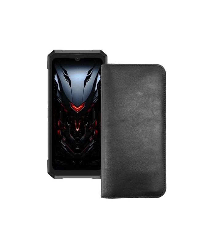 Портмоне з шкіри для телефону Doogee Fire 6 Max