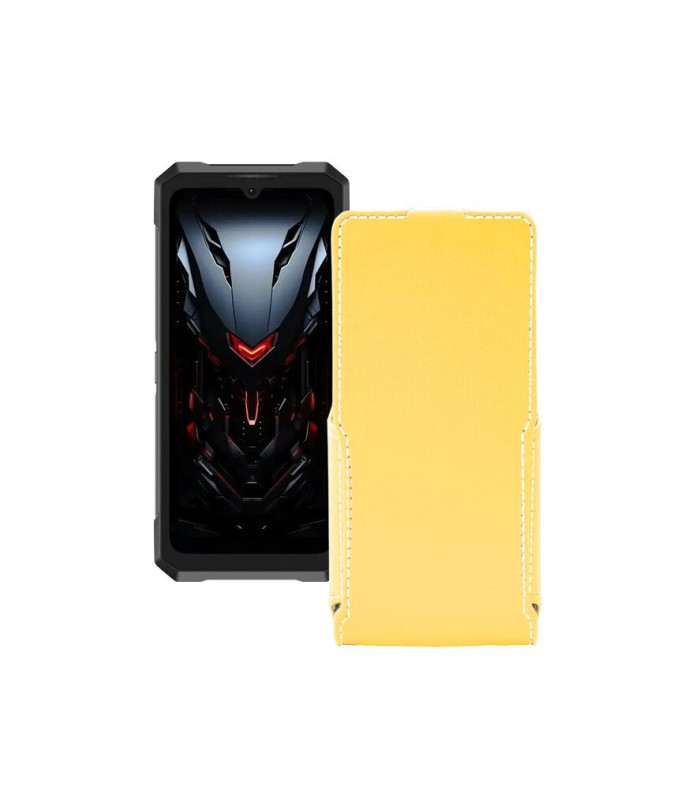 Чохол-флип з екошкіри для телефону Doogee Fire 6 Max
