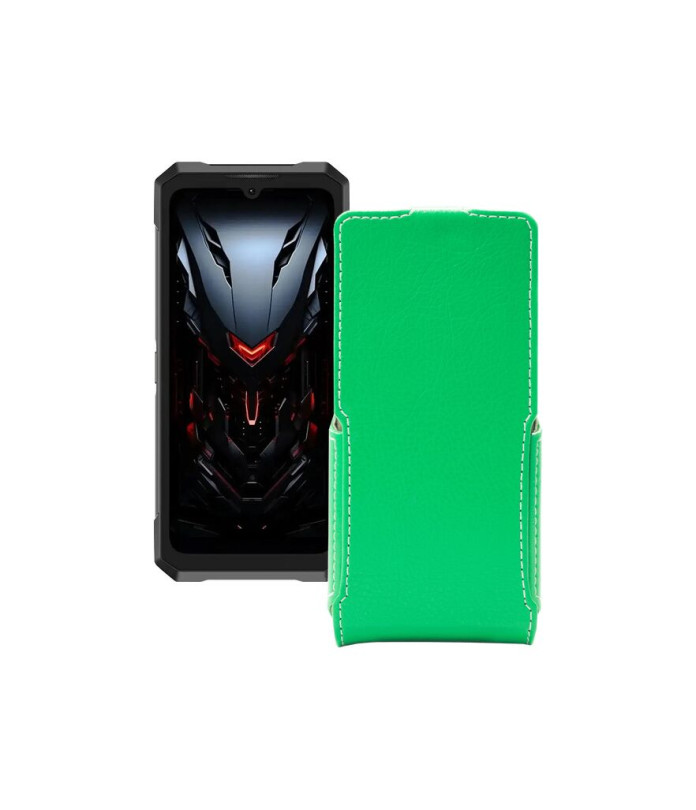 Чохол-флип з екошкіри для телефону Doogee Fire 6 Max