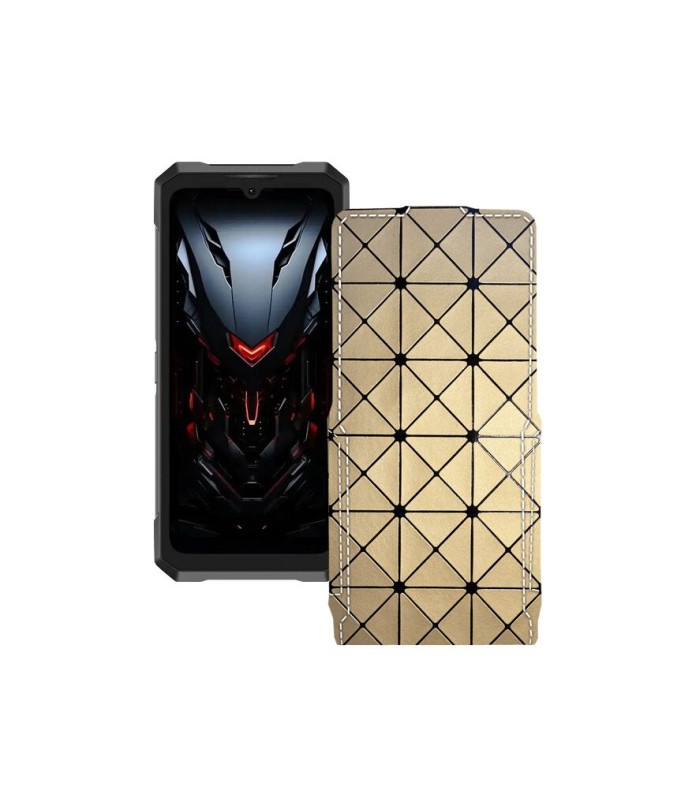 Чохол-флип з екошкіри для телефону Doogee Fire 6 Max