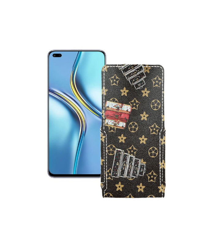 Чохол-флип з екошкіри для телефону Honor X20