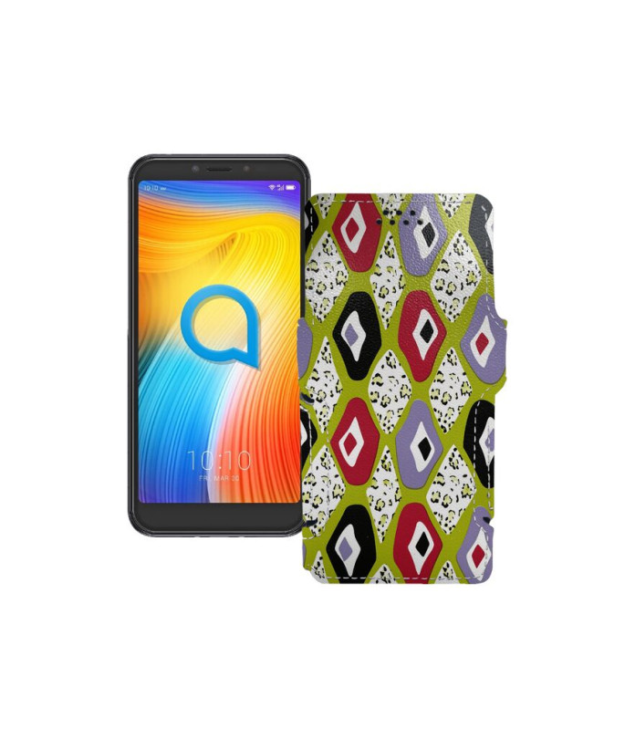 Чохол-книжка з екошкіри для телефону Alcatel 1S (5024D)