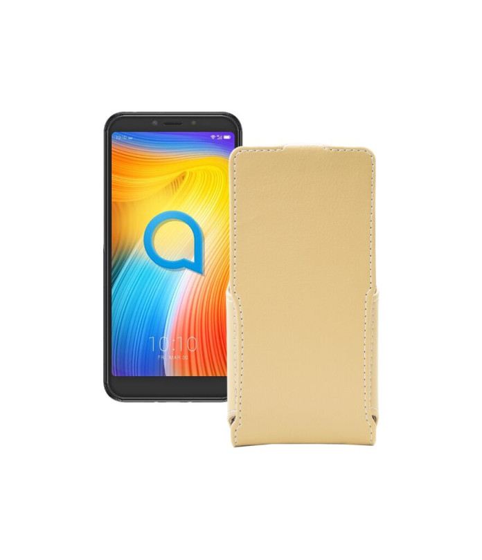 Чохол-флип з екошкіри для телефону Alcatel 1S (5024D)