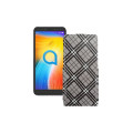 Чохол-флип з екошкіри для телефону Alcatel 1S (5024D)