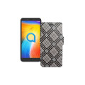 Чохол-книжка з екошкіри для телефону Alcatel 1S (5024D)