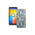 Чохол-флип з екошкіри для телефону Alcatel 1S (5024D)