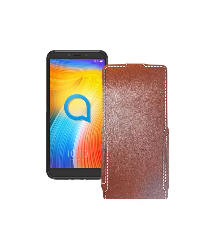 Чохол-флип з екошкіри для телефону Alcatel 1S (5024D)