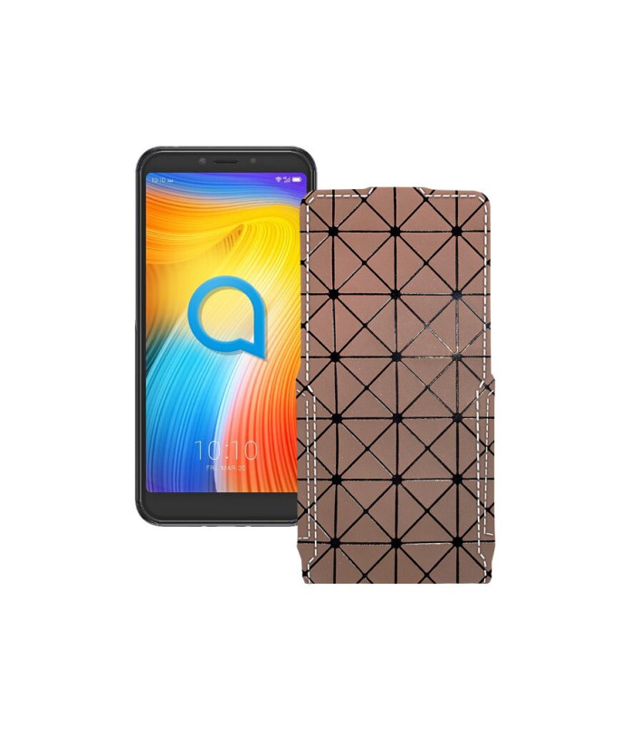 Чохол-флип з екошкіри для телефону Alcatel 1S (5024D)