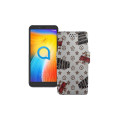Чохол-книжка з екошкіри для телефону Alcatel 1S (5024D)
