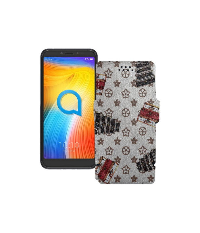 Чохол-книжка з екошкіри для телефону Alcatel 1S (5024D)