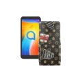 Чохол-флип з екошкіри для телефону Alcatel 1S (5024D)