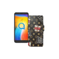 Чохол-книжка з екошкіри для телефону Alcatel 1S (5024D)