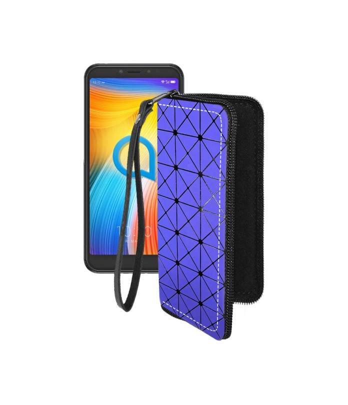 Чохол-гаманець з екошкіри для телефону Alcatel 1S (5024D)