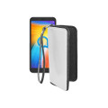 Чохол-гаманець з екошкіри для телефону Alcatel 1S (5024D)