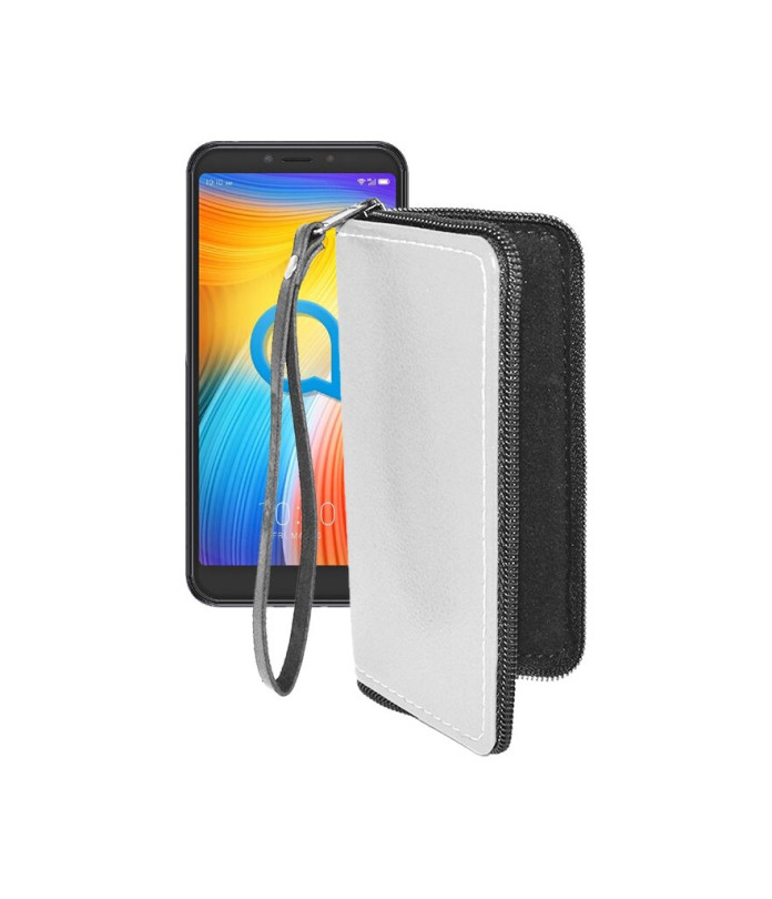 Чохол-гаманець з екошкіри для телефону Alcatel 1S (5024D)