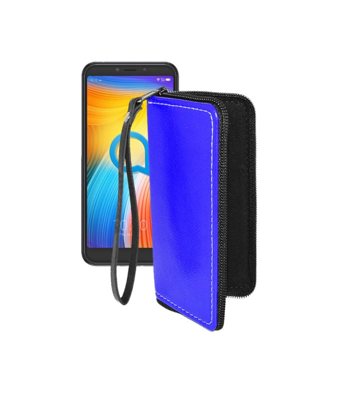 Чохол-гаманець з екошкіри для телефону Alcatel 1S (5024D)