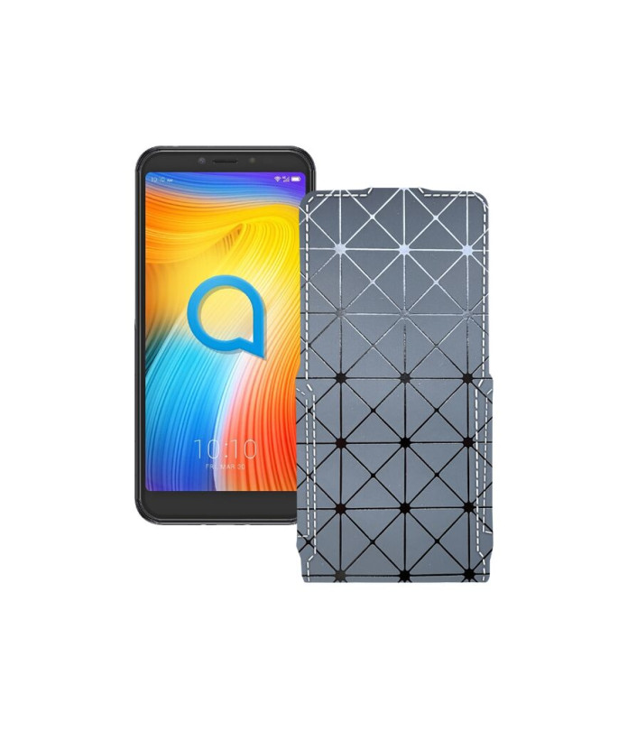 Чохол-флип з екошкіри для телефону Alcatel 1S (5024D)