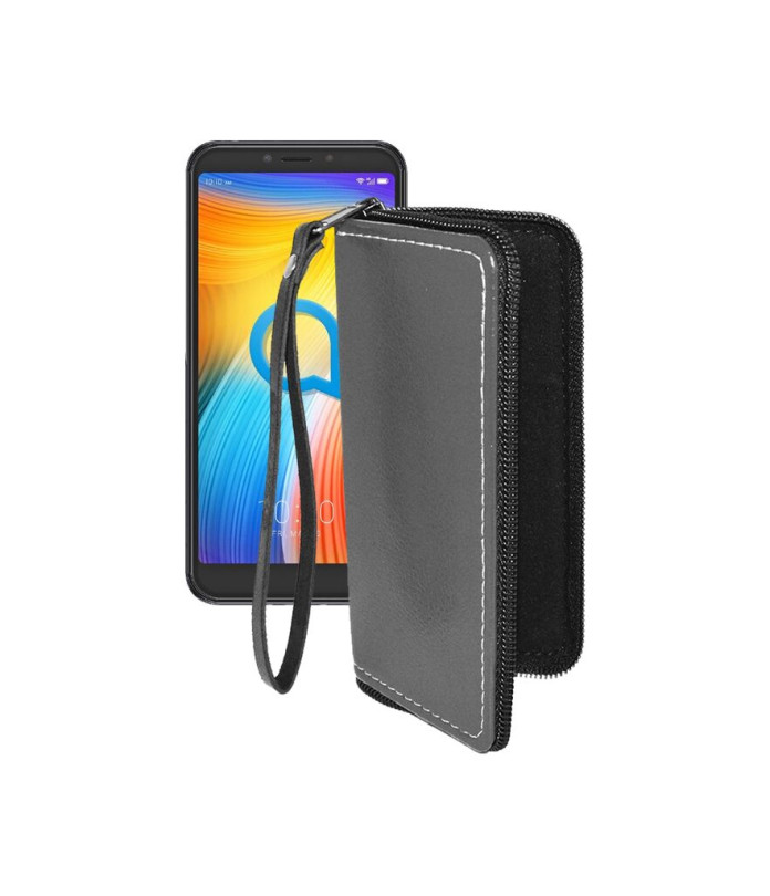 Чохол-гаманець з екошкіри для телефону Alcatel 1S (5024D)