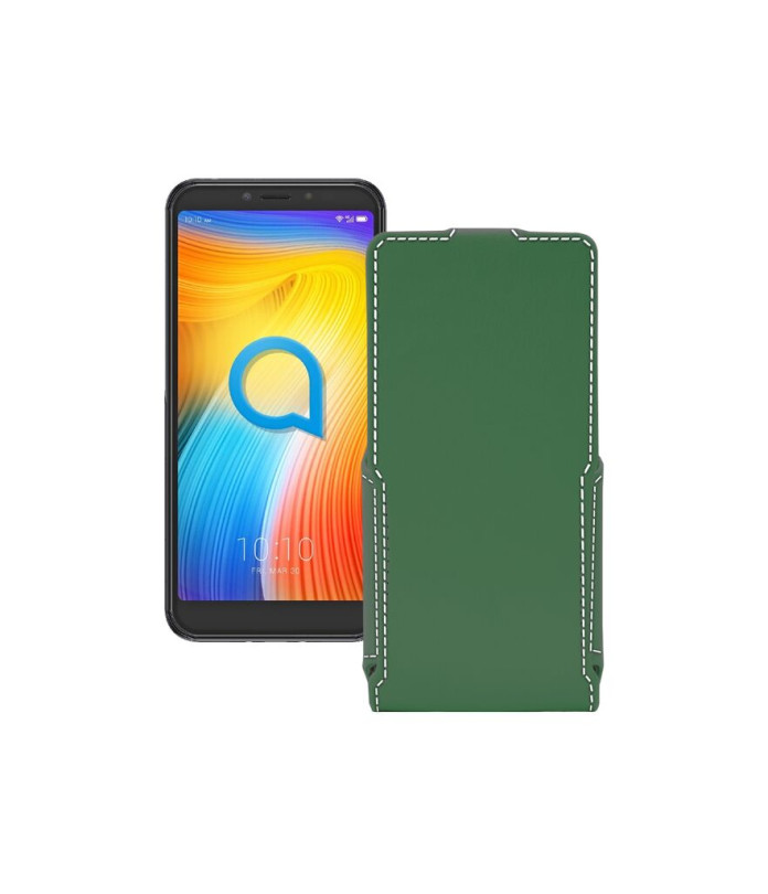 Чохол-флип з екошкіри для телефону Alcatel 1S (5024D)