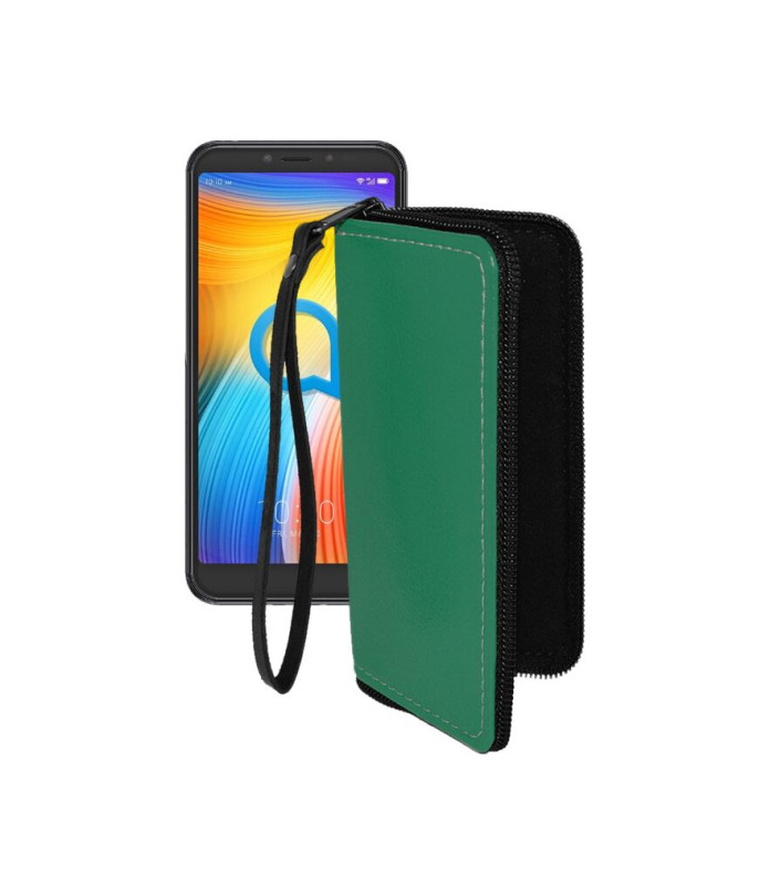 Чохол-гаманець з екошкіри для телефону Alcatel 1S (5024D)