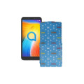 Чохол-флип з екошкіри для телефону Alcatel 1S (5024D)