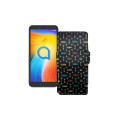 Чохол-книжка з екошкіри для телефону Alcatel 1S (5024D)