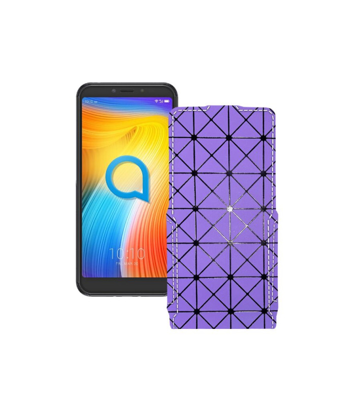 Чохол-флип з екошкіри для телефону Alcatel 1S (5024D)
