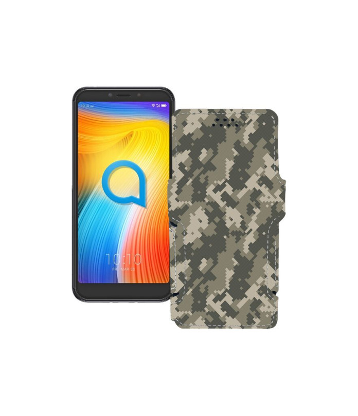 Чохол-книжка з екошкіри для телефону Alcatel 1S (5024D)