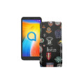 Чохол-флип з екошкіри для телефону Alcatel 1S (5024D)