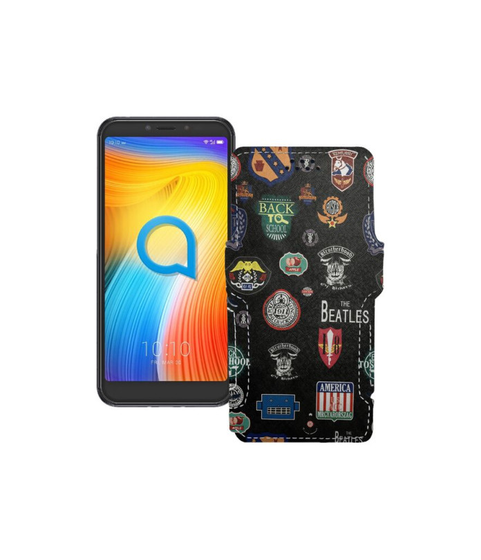 Чохол-книжка з екошкіри для телефону Alcatel 1S (5024D)
