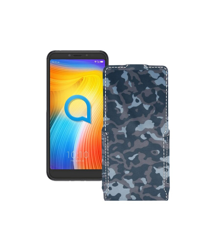 Чохол-флип з екошкіри для телефону Alcatel 1S (5024D)