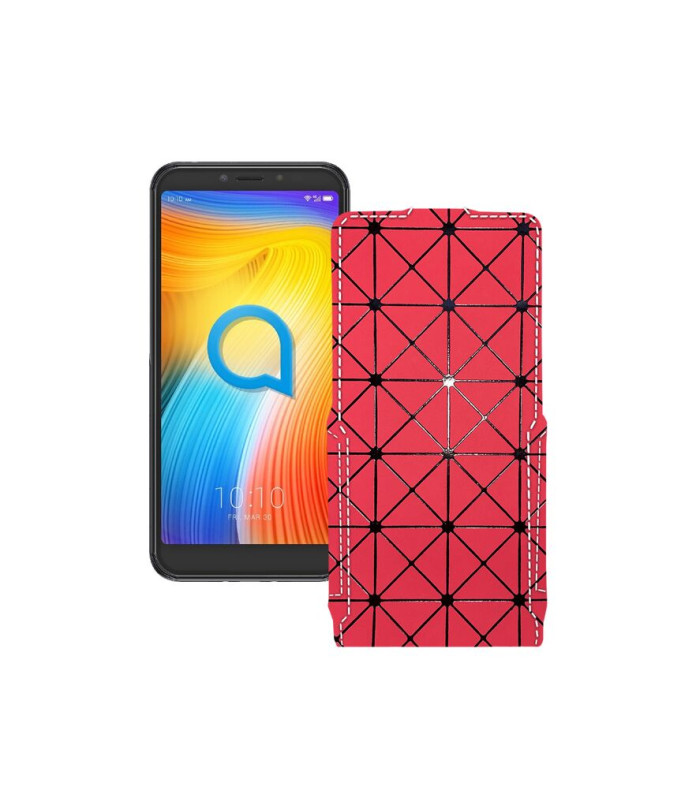Чохол-флип з екошкіри для телефону Alcatel 1S (5024D)