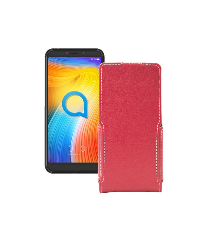 Чохол-флип з екошкіри для телефону Alcatel 1S (5024D)