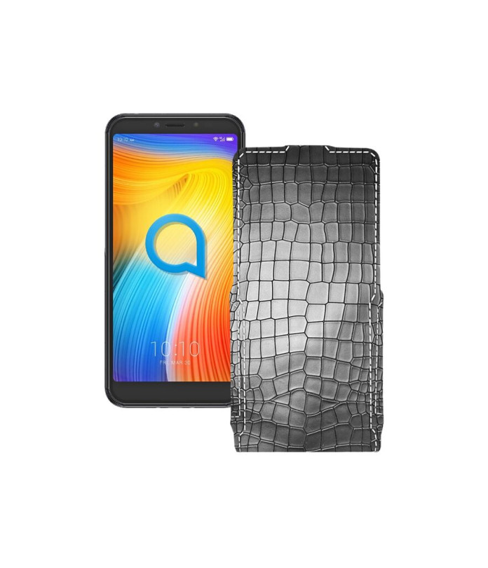 Чохол-флип з екошкіри для телефону Alcatel 1S (5024D)