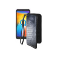 Чохол-гаманець з екошкіри для телефону Alcatel 1S (5024D)