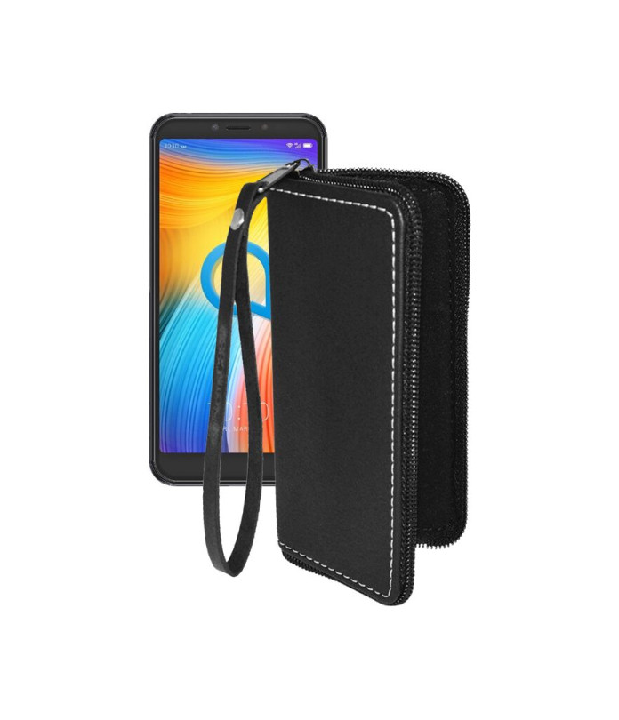 Чохол-гаманець з екошкіри для телефону Alcatel 1S (5024D)