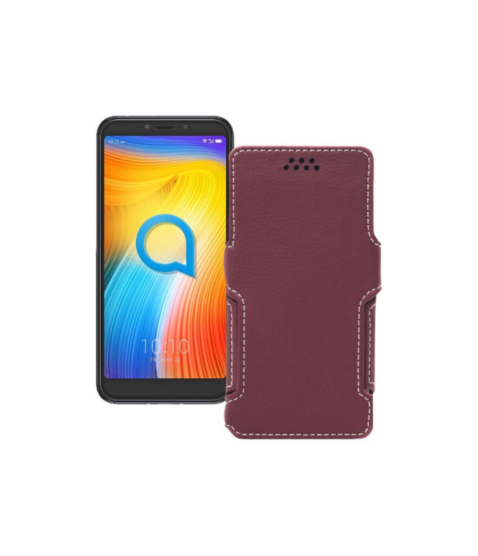 Чохол-книжка з екошкіри для телефону Alcatel 1S (5024D)